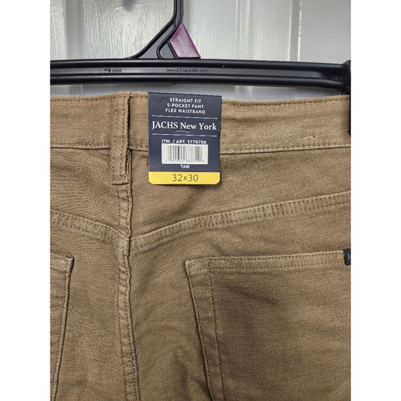 Jachs New York Straight Fit Flex Waistband 5 pocket design and a Zip fly 30x23 - Picture 5 of 6